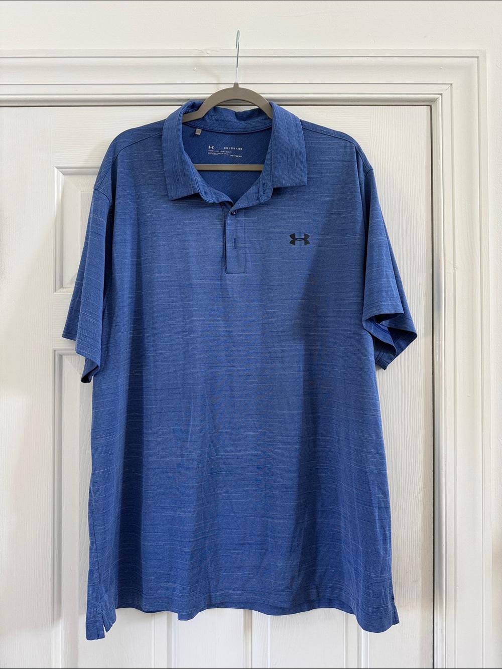 Under Armour Men's Royal Blue Short Sleeve Polo